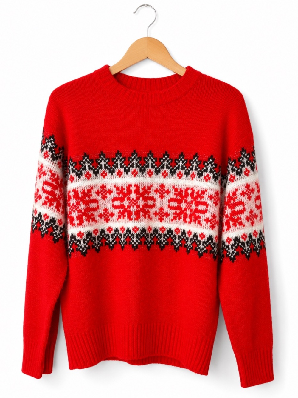 ᐯᎥᑎ丅ᗩǤᗴ Revere Sportswear Vereloft Ski Sweater vintage Nordic Alpine fair isle